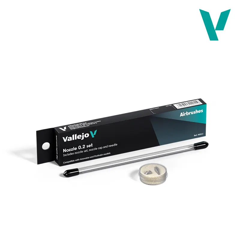 0.2 Set aguja + boquilla/obturador (SOLO para Innovator & Profinish)