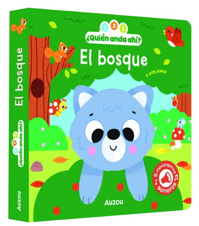 ¿1, 2, 3, quién está ahí? El Bosque - Auzou