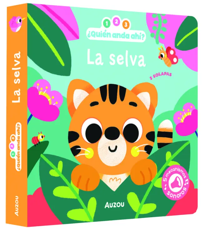 ¿1, 2, 3, quién está ahí? La selva - Auzou
