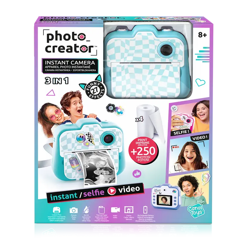1 Cámara Instantánea - Instant Camera - Photo Creator - CLK001