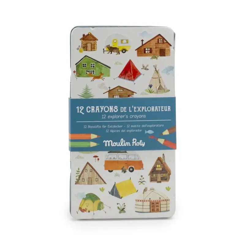 12 lápices de colores Explorador