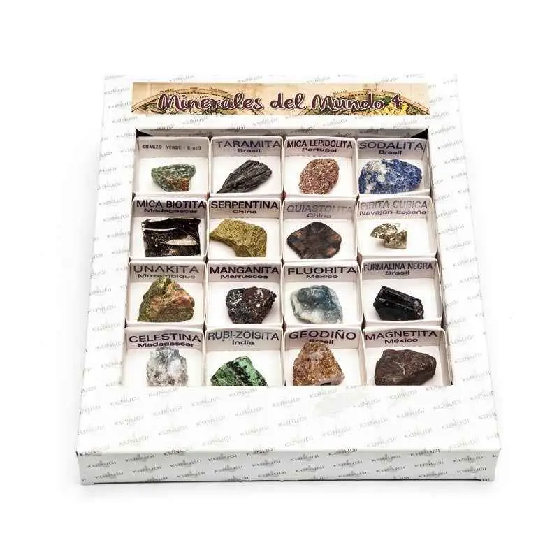 16 Minerales Naturales del Mundo Nº4 Kunugi – Colección Avanzada