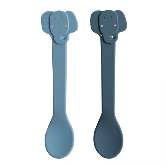 2 Cucharas Silicona Elefante (Mr. Elephant) - Trixie