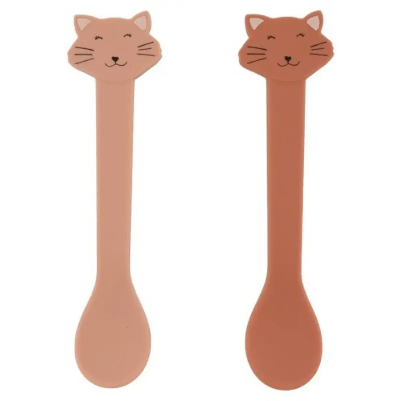 2 Cucharas Silicona Gato (Mrs. Cat) - Trixie