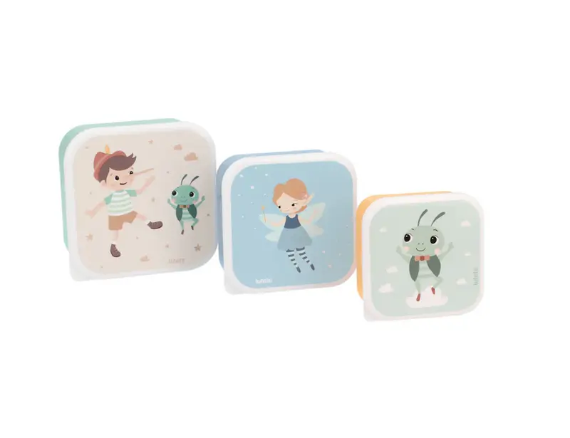 3 Cajas Almuerzo The Wooden Boy