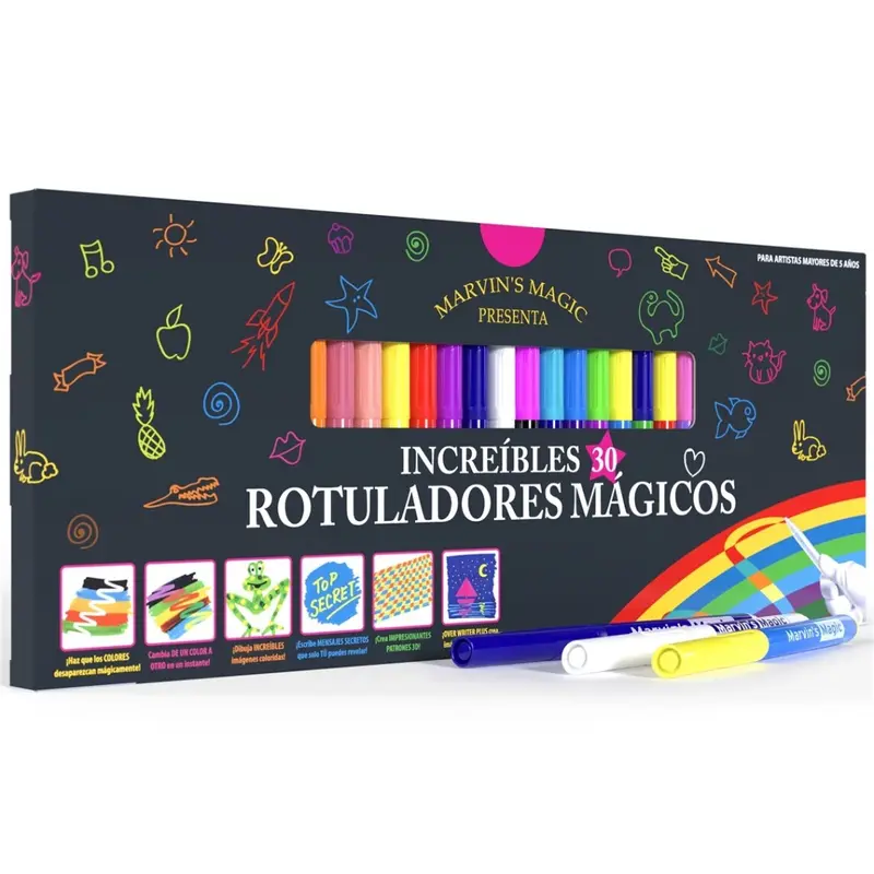 30 Rotuladores Mágicos