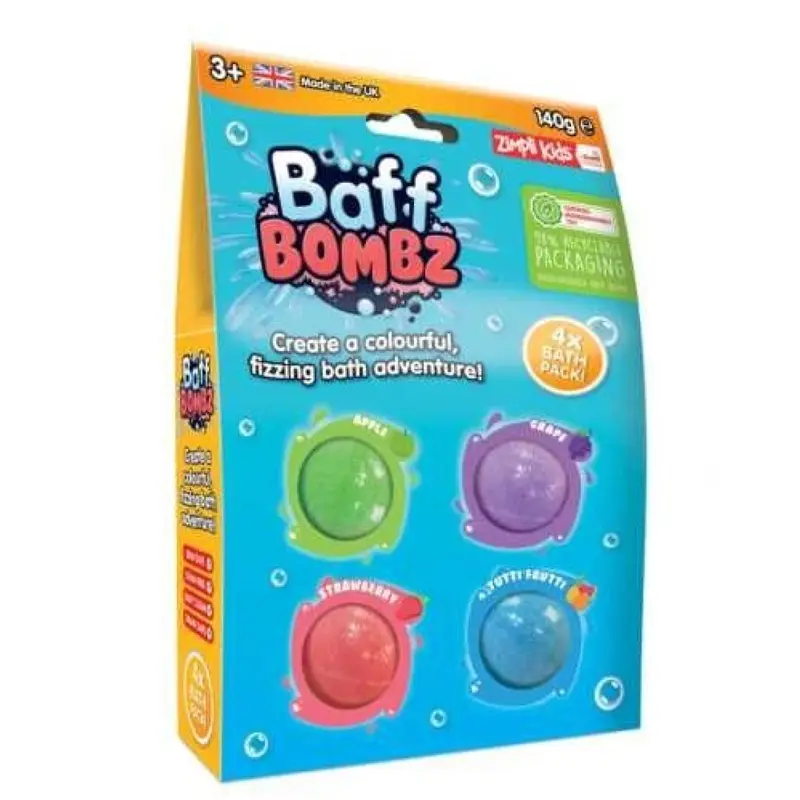 4 Bombas de baño