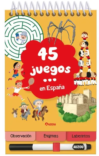 45 Juegos En España - Auzou