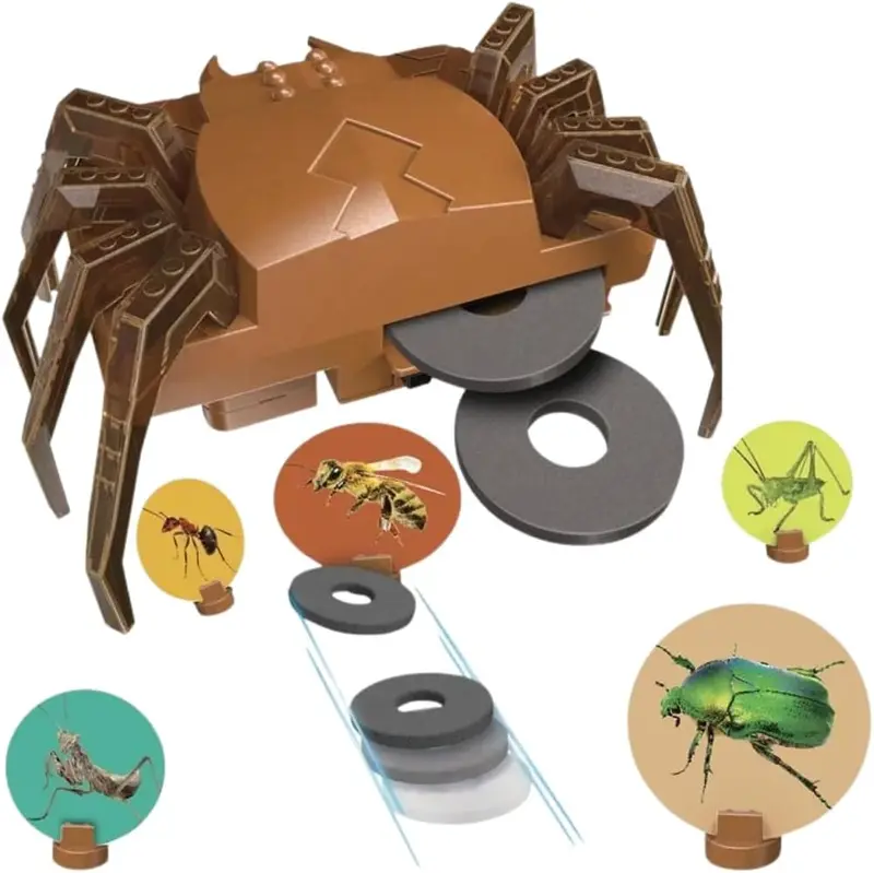 4M Robot Araña Lanzador de Discos | Kit STEM Robótica para Niños