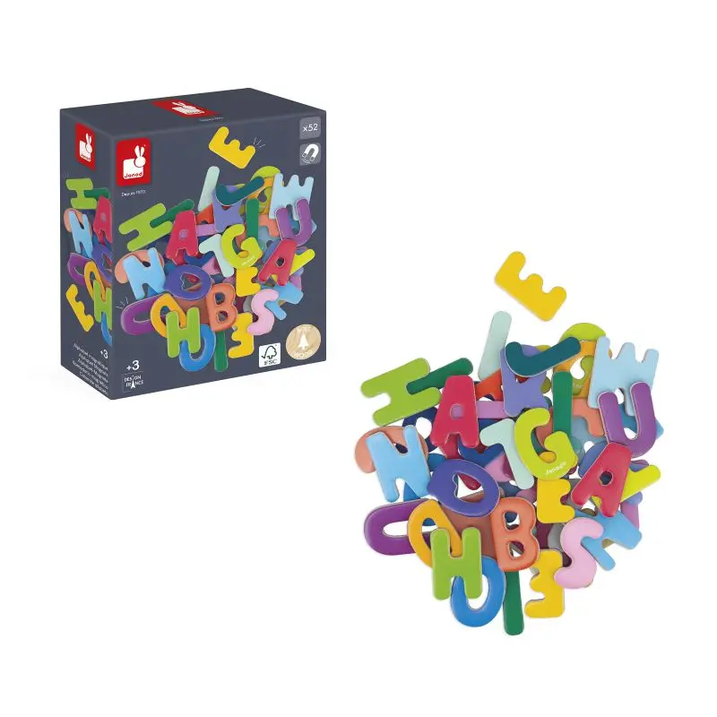 52 letras magnéticas - Janod