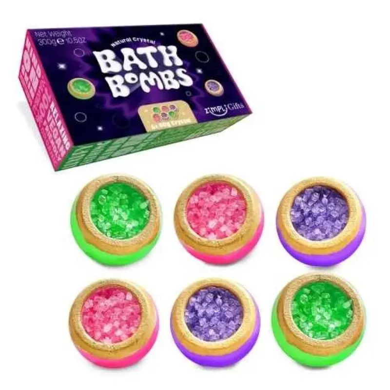 6 Bombas de baño