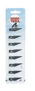 8 Cuchillas Recambio Para Cutter Nº 5
