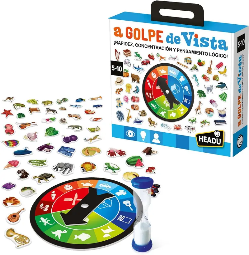 A Golpe de Vista - Headu | Juego de Concentración y Memoria Visual para Niños