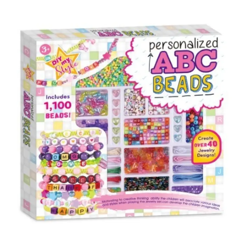 Abalorios 1100 piezas personaliza pulseras