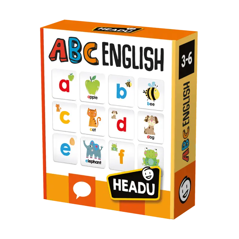 ABC English. Juego de memoria para aprender inglés