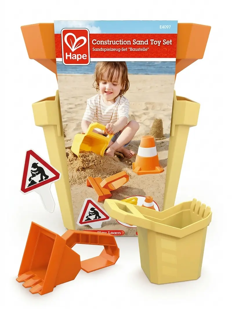 Accesorios para la playa construccion sand playset - hape 4097