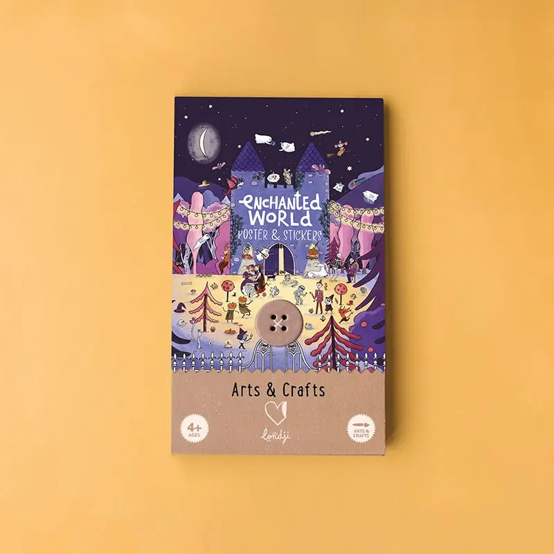 ACTIVITY - ENCHANTED POSTER&STICKERS *NEW*