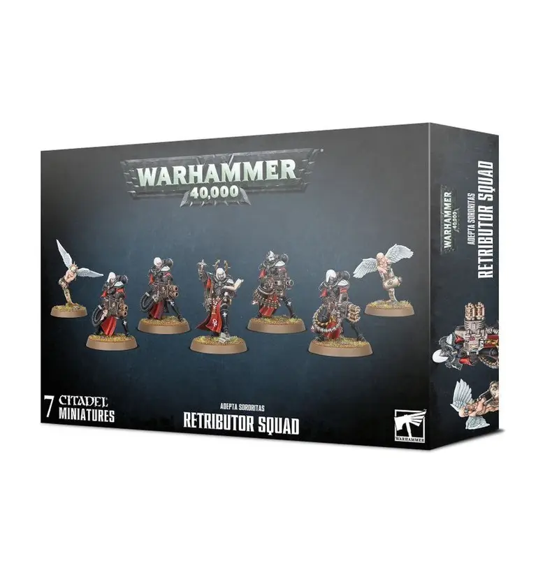 Adepta Sororitas Retributor Squad Warhammer 40K | 115 Componentes