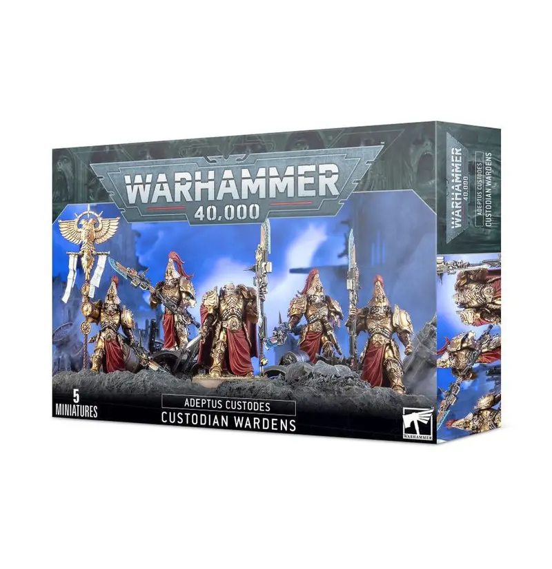 Adeptus Custodes Custodian Wardens Warhammer 40K | 78 Componentes