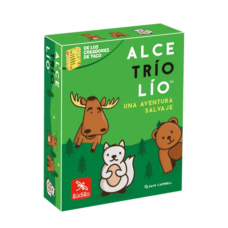 Alce, trío, lío - Juego de Mesa - Lúdilo