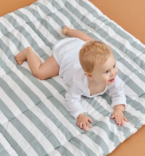 Alfombra para bebé Popcorn Stripes - Molis&Co