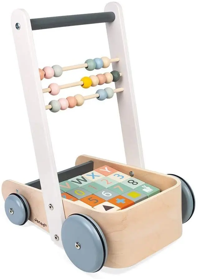 Andador infantil multiactividades abecedario - janod j04408