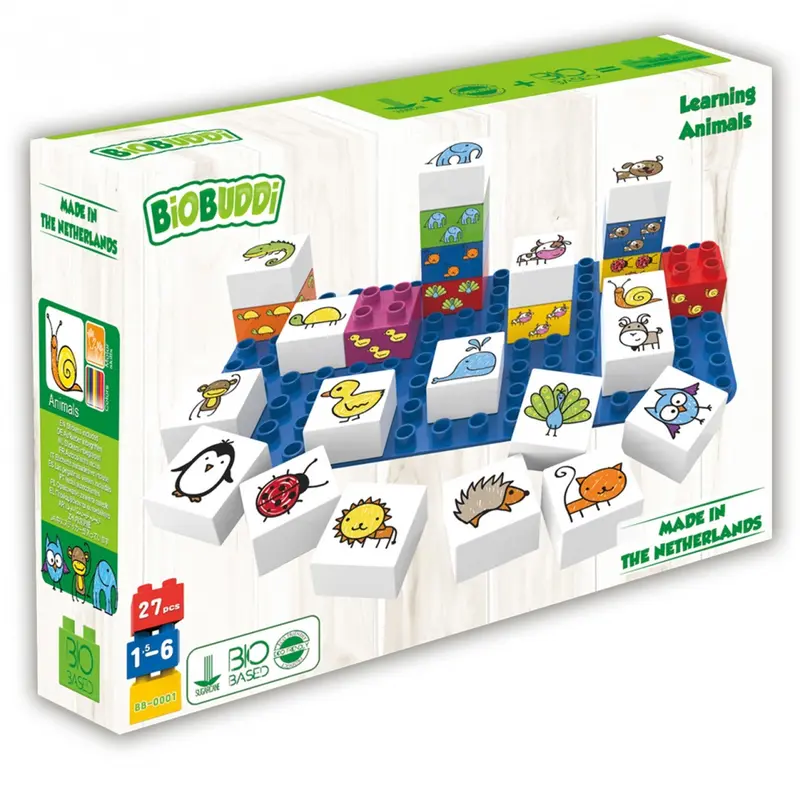 Animales 27 piezas + base - rodatoys
