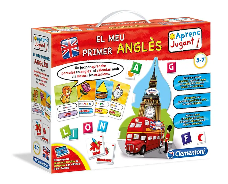 Aprenc Jugant, El Meu Primer Anglès - Clementoni 55016