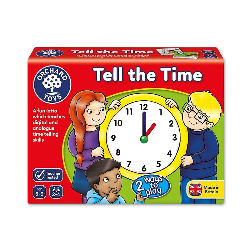 Aprende las horas en ingles - orchard toys