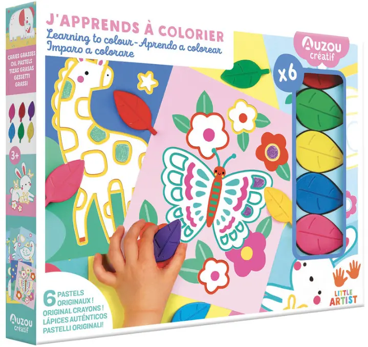 Aprendo A Colorear - Cofre De Artista - Auzou