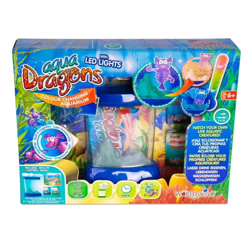 Aqua Dragons Colour Changing Aquarium Deluxe with LED Lights