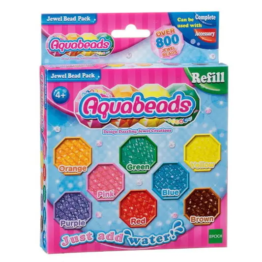 Aquabeads Refill Jewel Bead Pack Recambios Brillantes - Epoch 79178