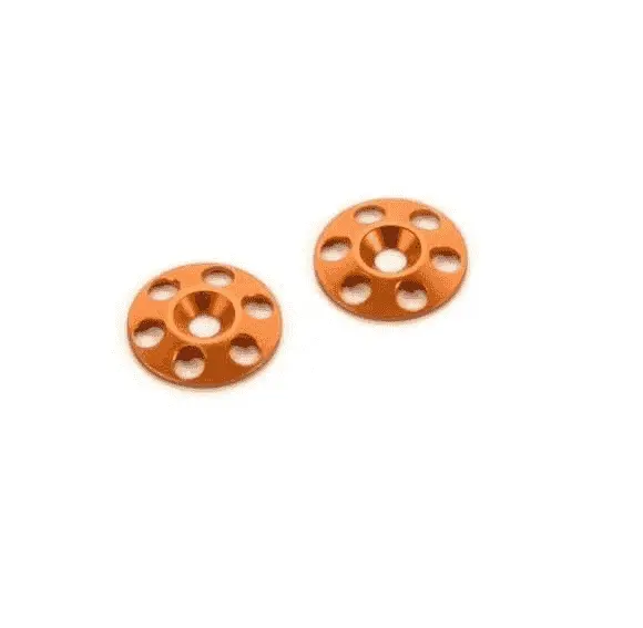 Arandelas De Aluminio Naranjas Hudy