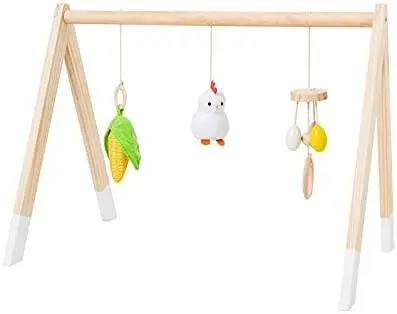 Arco de actividades de madera la granja - little big friends