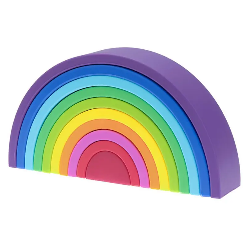 Arco iris de silicona