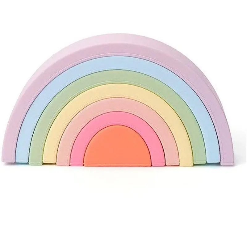 Arcoiris silicona 7 piezas