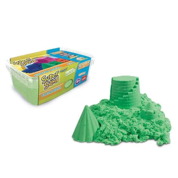 Arena Mágica Super Sand The Original Verde 450 gr Goliath – Modelado Creativo +3 años