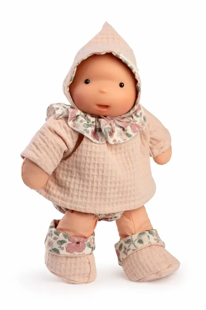Ariel Vestido Rosa 26cm - Puericultura Bebé (86002)