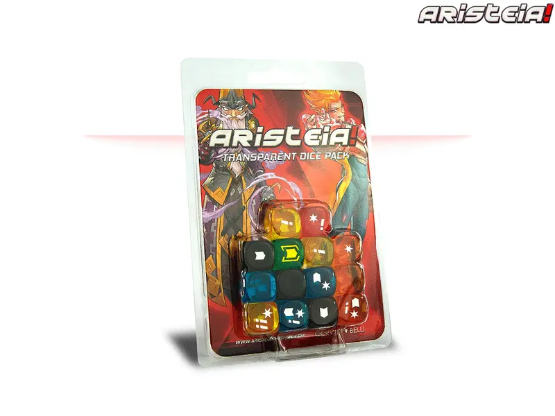 Aristeia! Transparent Dice Pack