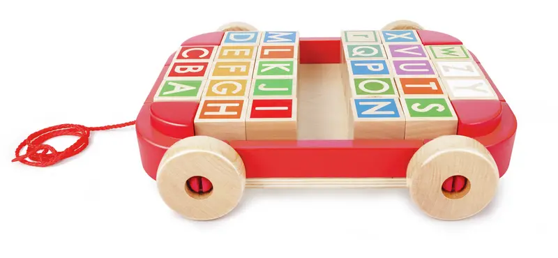 Arrastre Bloques Abecedario - Hape E0487