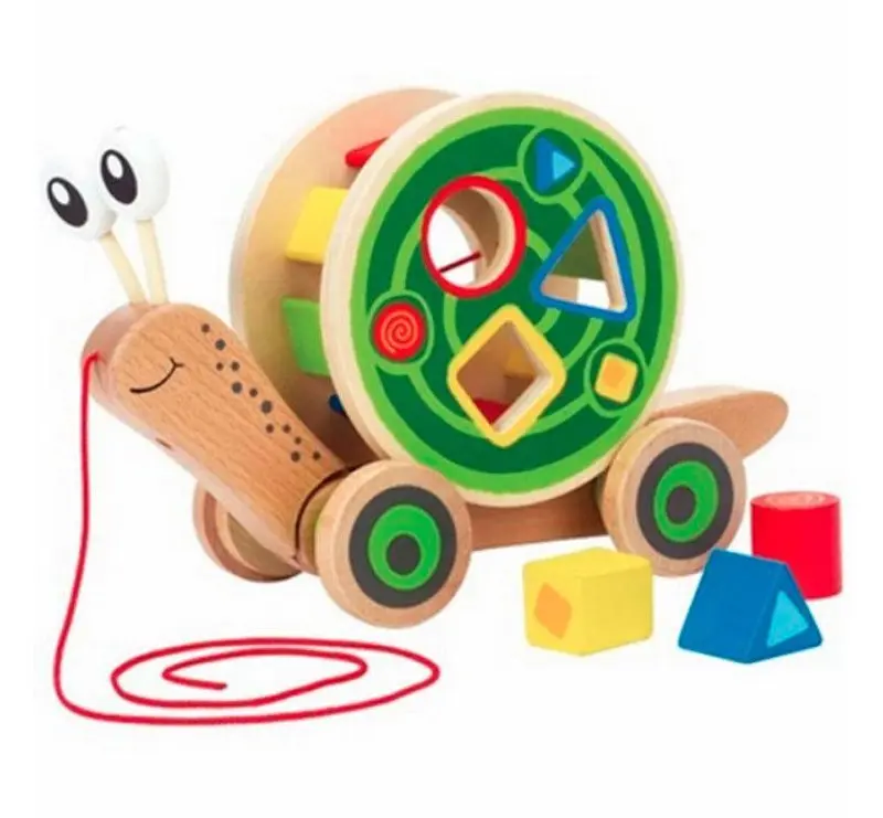 Arrastre y clasificador de formas Caracol Hape