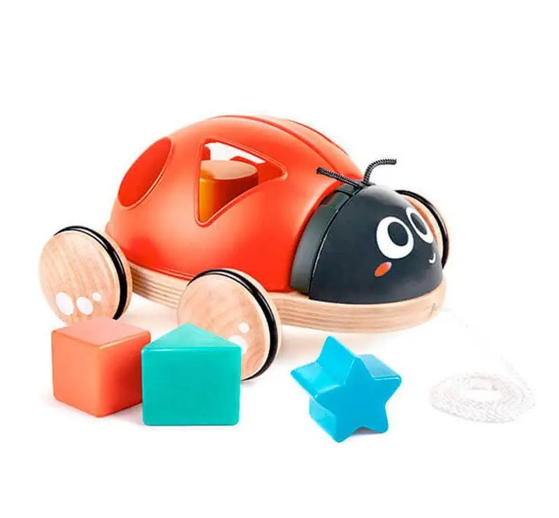 Arrastre y clasificador de formas Mariquita Hape
