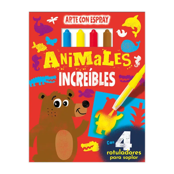 Arte con Espray - Animales Increíbles
