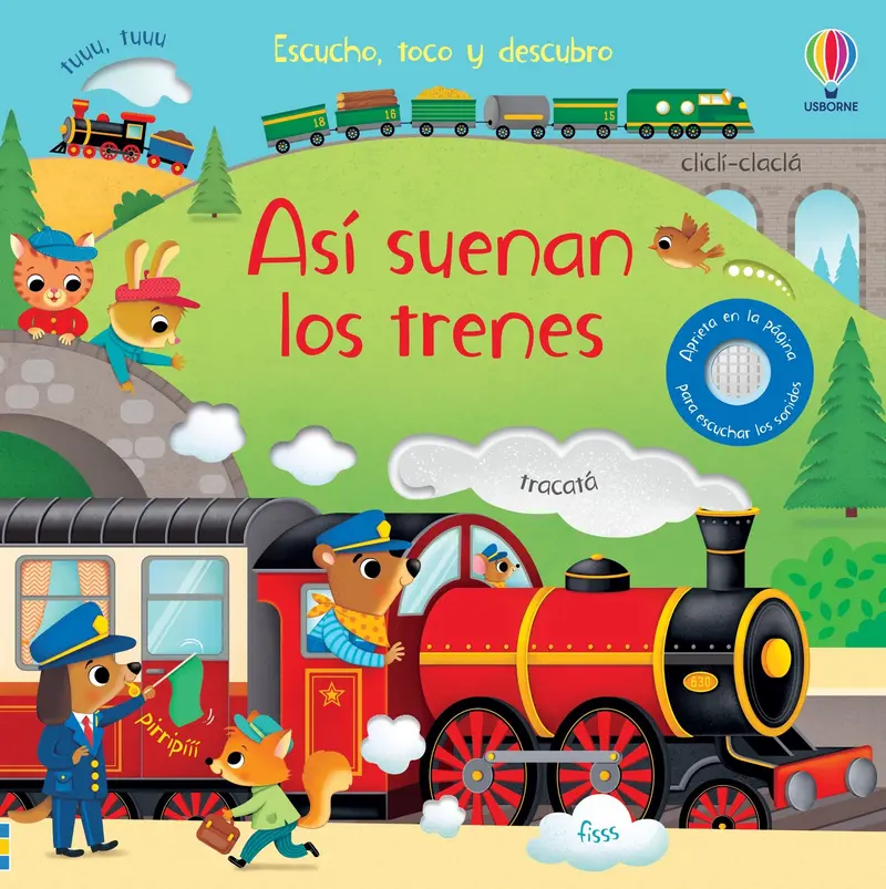 Así suenan los trenes - Libro musical