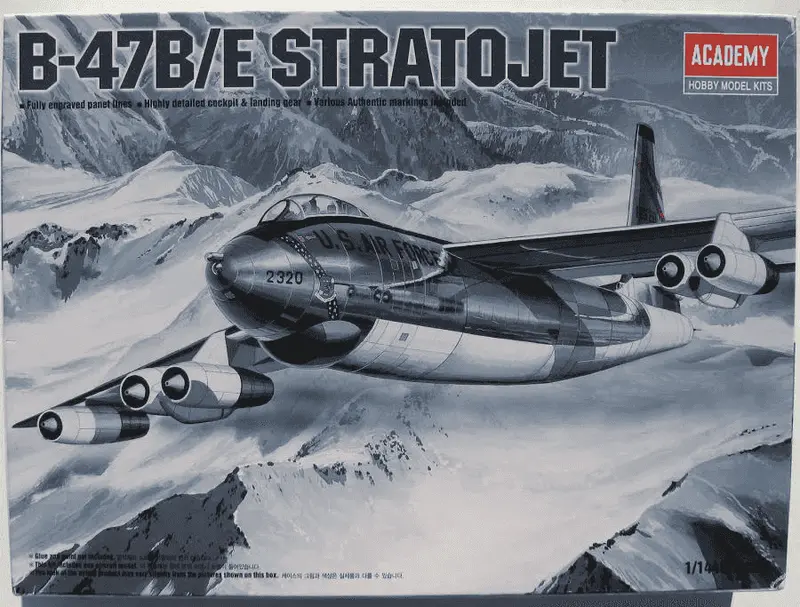Avion B-47 Stratojet Escala 1/144