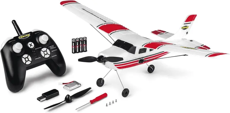 Avion RC Sport 2.4 Ghz. RTR Rojo
