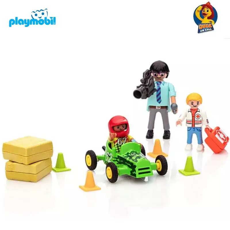 Ayuda al piloto de carreras Playmobil Duck On Call (70919)