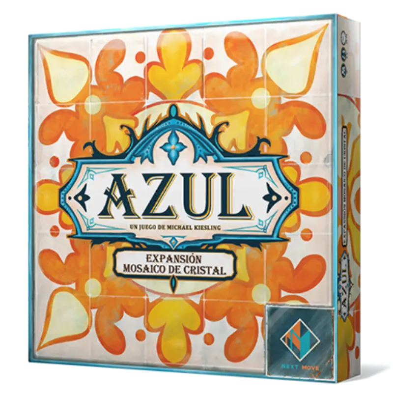 Azul - Mosaico de cristal