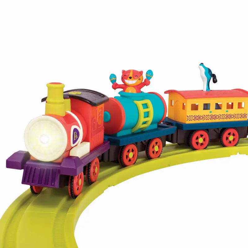 B. The Critter Express Tren cun Luces y Música - B. Toys 71742