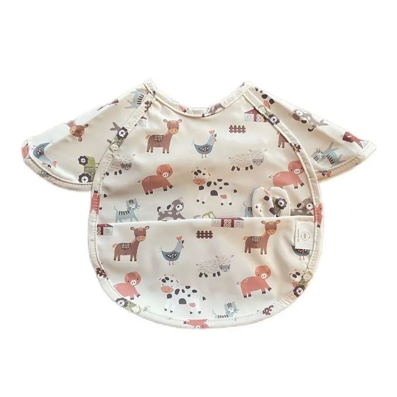 Babero impermeable manga corta Rabiit Granja
